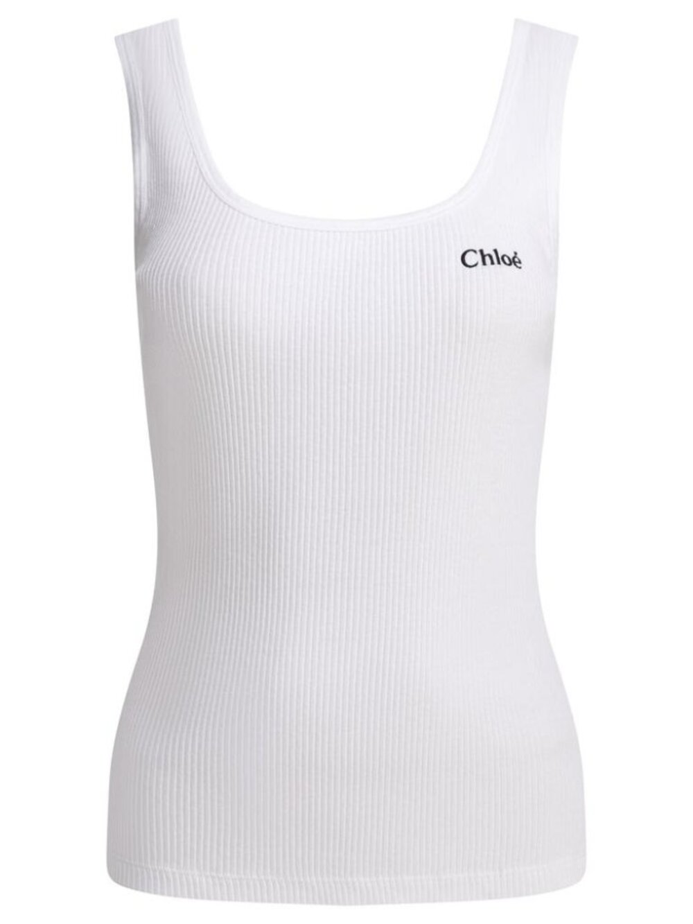 Chloé Logo Tank Top Tag Size M Women